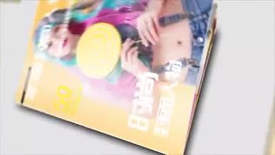时尚杂志封面人物宣传展示AE模板视频的预览图